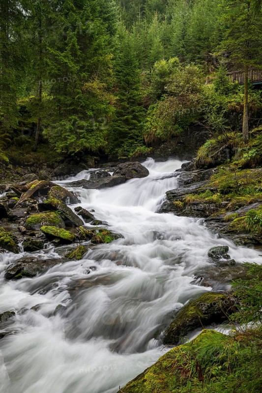 Riesach Falls, Styria, Untertal, Schladming, Austria