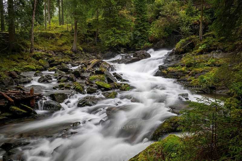 Riesach Falls, Styria, Untertal, Schladming, Austria