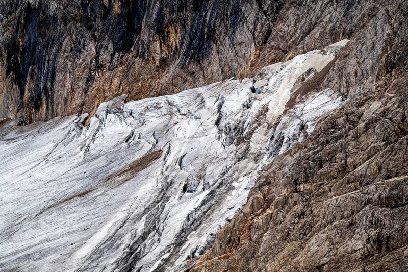 Details ice, glacier, Dachstein, Dachstein glacier, Styria, Austria