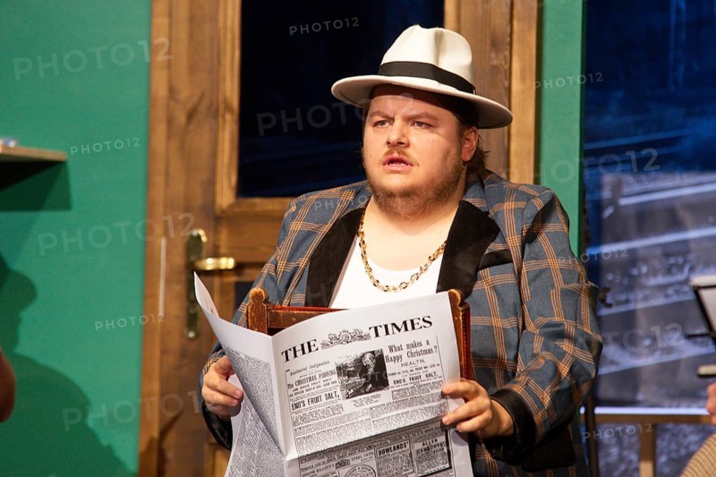 Pablo Nina Toculescu (Willie Knoxton), LADYKILLERS, photo rehearsal on 29/09/2025 at the Berliner Kriminaltheater, Berlin, premiere: 15/10/2025