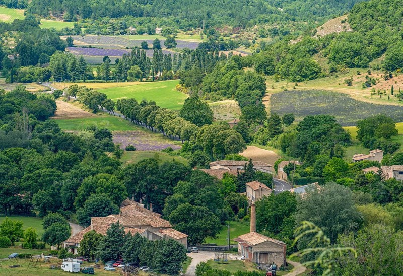 Impression around Mont Ventoux, a mountain in the Provence region of southern France