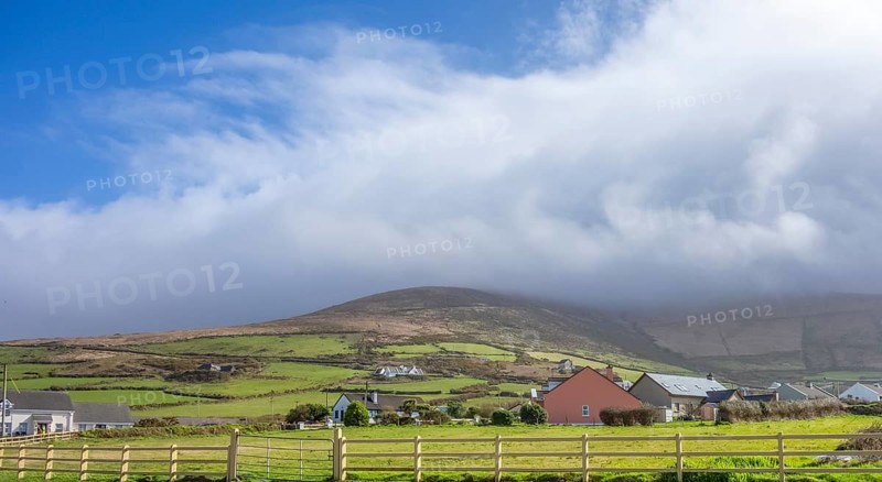 Idyllic scenery around Dingle, a town in County Kerry, Ireland