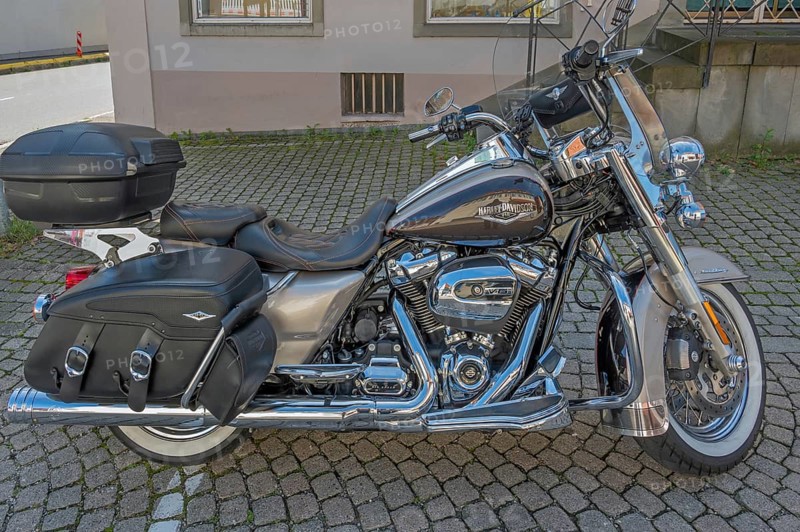 Harley-Davidson V 6 speed motorbike, Allgäu, Baden-Württemberg, Germany