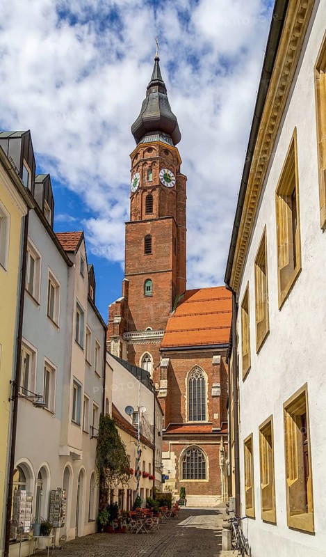 Impression of Straubing, a town in the Bavarian Forest in southern Germany