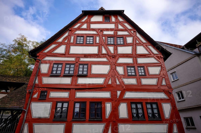 Klösterle wine tavern, oldest residential building in the Stuttgart area, half-timbered house, Bad Cannstatt, Stuttgart, Baden-Württemberg, Germany