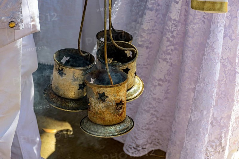 Smokers used in Umbanda and Candomble ceremonies for purification