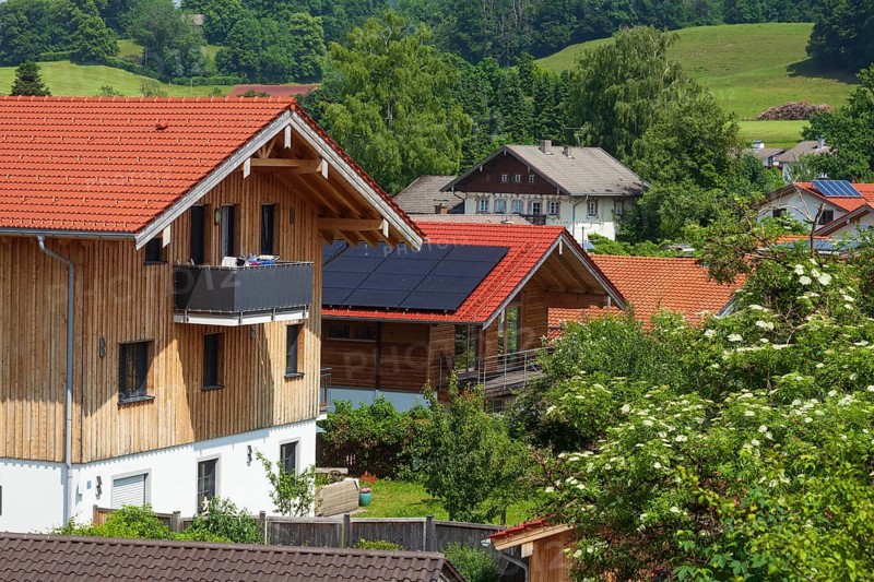 Residential building, Grainbach, Samerberg, Chiemgau, Upper Bavaria, Bavaria, Germany