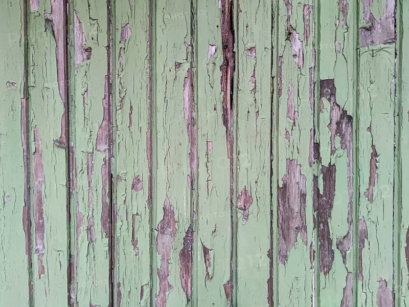 Old wooden door with peeling paint, texture, background, Germany