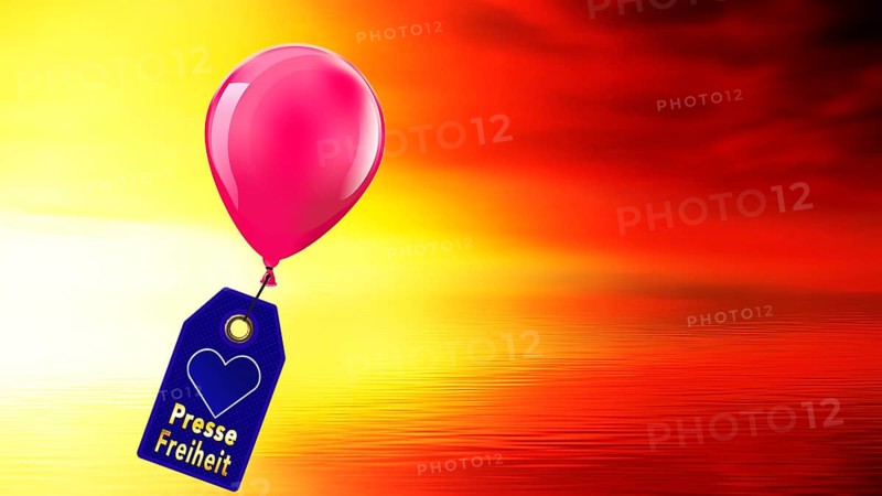 Symbolic image, freedom, freedom of the press, journalism, journalists, politics, dissenters, fundamental rights and freedoms, Basic Law, constitution, against autocracy, democracy, form of government, freedom of opinion, future, security, dictatorship, oppression, arbitrariness, open life, Germany, Europe, USA, world
