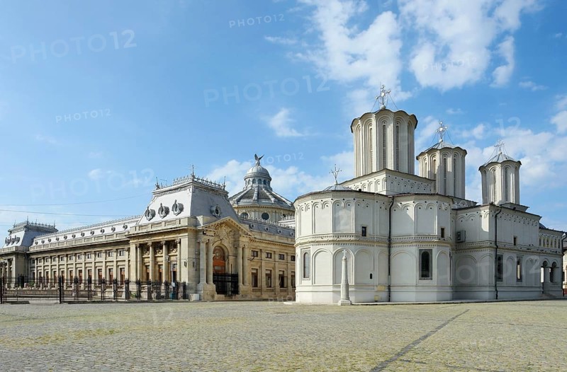 Patriarchy Palace in Bucharest, a city located in Romania