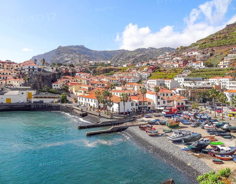 Scenery around Funchal, a city of the portuguese island named Madeira
