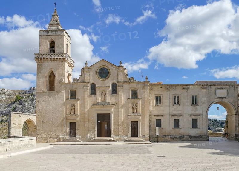Impression around Matera in the region of Basilicata in Southern Italy