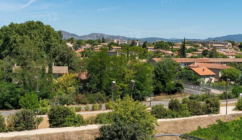 Impression of Carpentras, a commune in the Vaucluse department in the Provence region in southeastern France