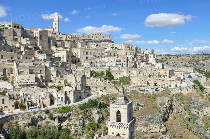 Impression around Matera in the region of Basilicata in Southern Italy