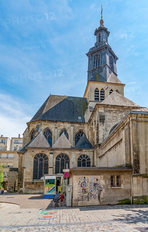 Small church named Église Saint-Jacques de Reims in Reims, the most populous city in the French department of Marne