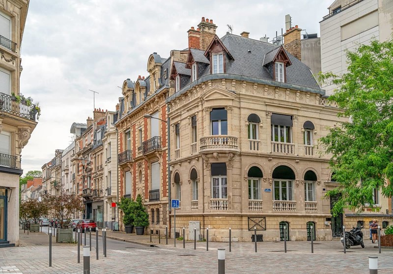 Impression of Reims, the most populous city in the French department of Marne