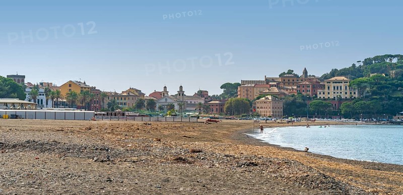 Scenery around Sestri Levante, a town and comune in the Metropolitan City of Genoa, Liguria, Italy