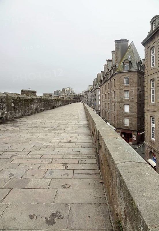 Coastal scenery around Saint-Malo, a port city in northwestern France