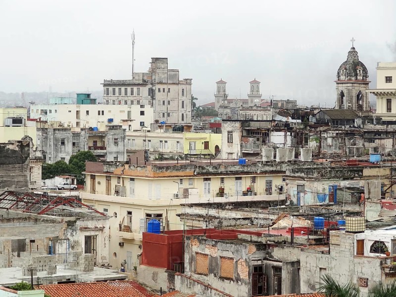 Aerial view of Havana, the capital city of Cuba