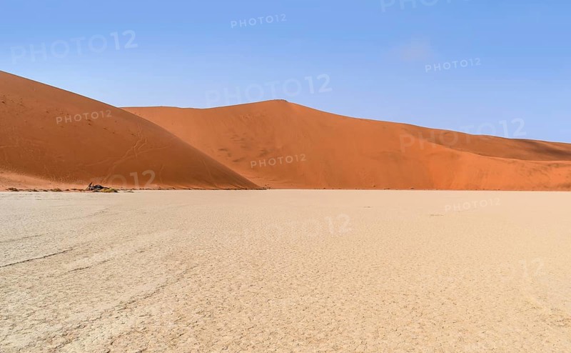 Namib desert scenery around Deadvlei in the Sossusvlei area in Namibia