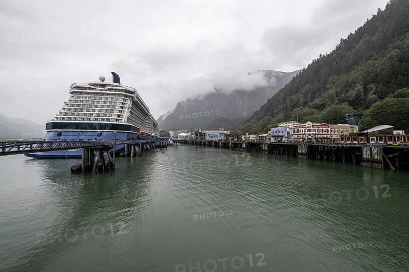 Cruise ship, Juneau, Alaska, USA