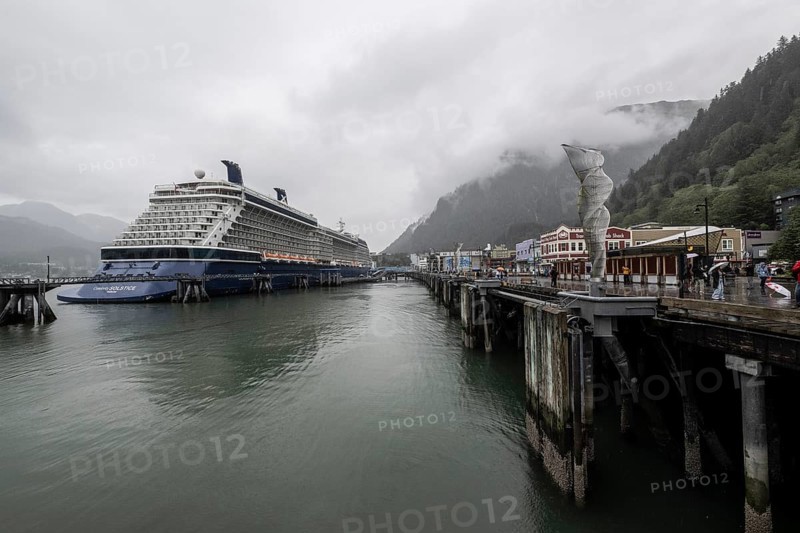 Cruise ship, Juneau, Alaska, USA