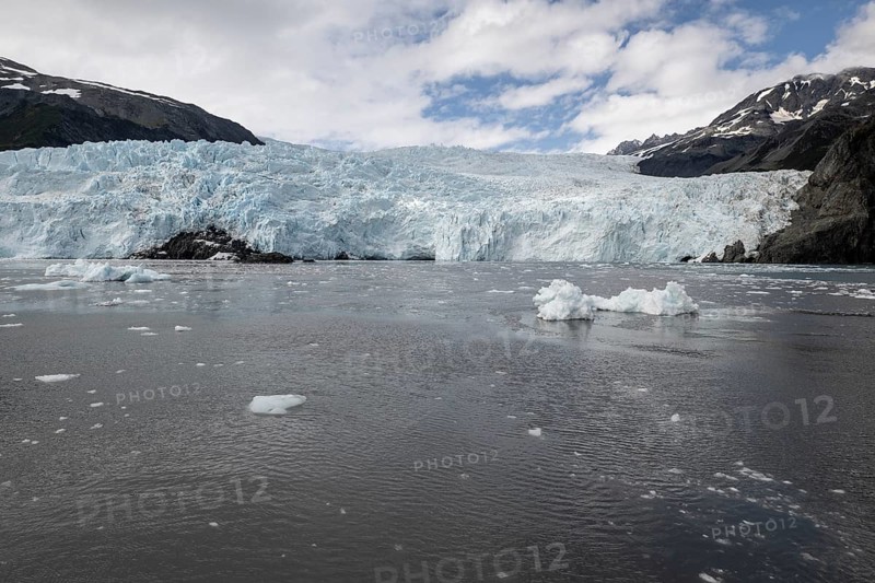 Holgate Glacier, Kenai Fjords National Park, Alaska, USA