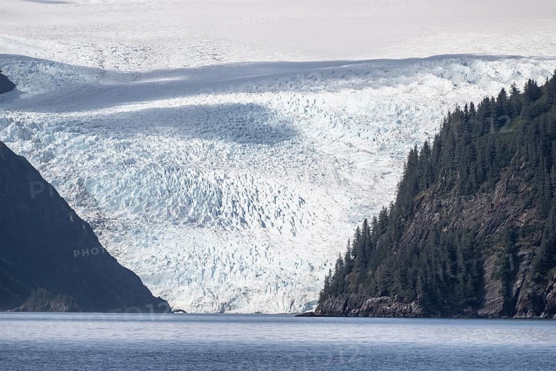 Holgate Glacier, Kenai Fjords National Park, Alaska, USA