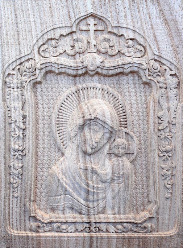 Carving on the machine with numerical control. Krasnodar, Russia