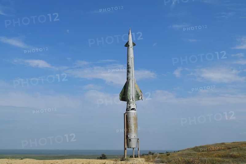 Air defense missiles. Taman, Krasnodar Krai, Russia
