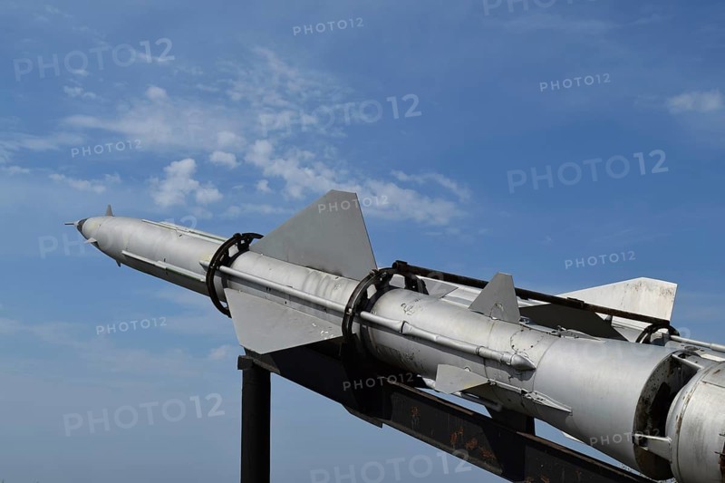 Air defense missiles. Museum of weapons and equipment. Taman, Krasnodar Krai, Russia