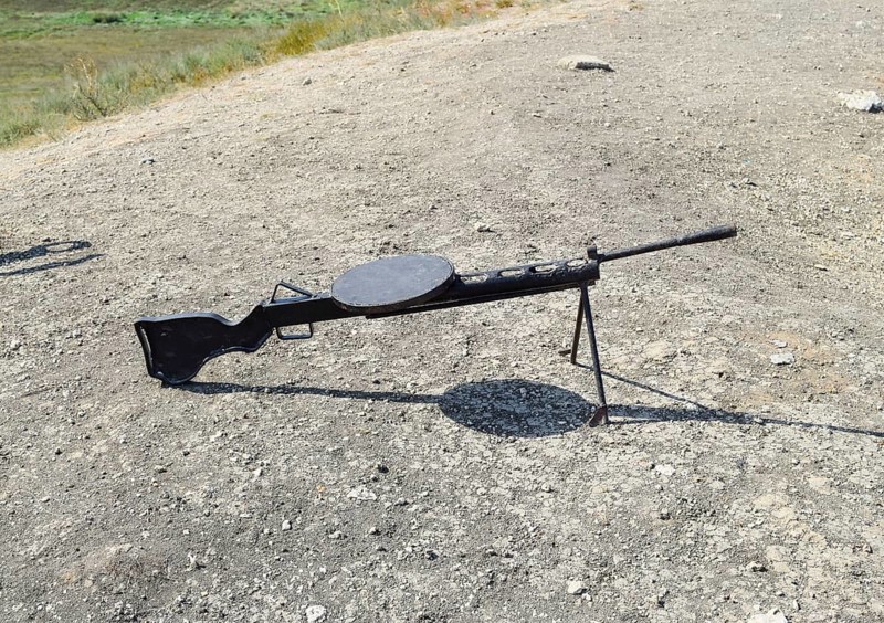 Fake manual small arms during the Second World War. Taman, Krasnodar Krai, Russia