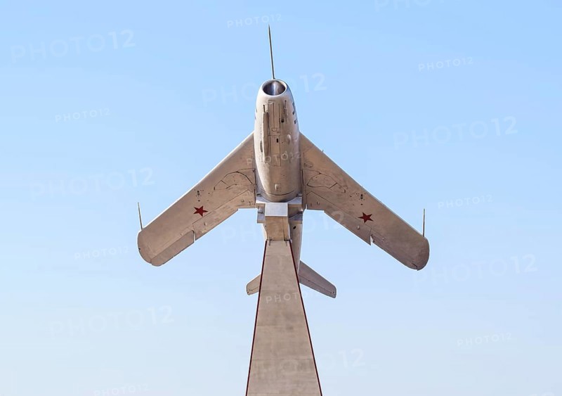 Monument to the fighter aircraft. Taman, Krasnodar Krai, Russia
