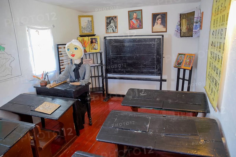 Training class in an old Cossack school. Taman, Krasnodar Krai, Russia