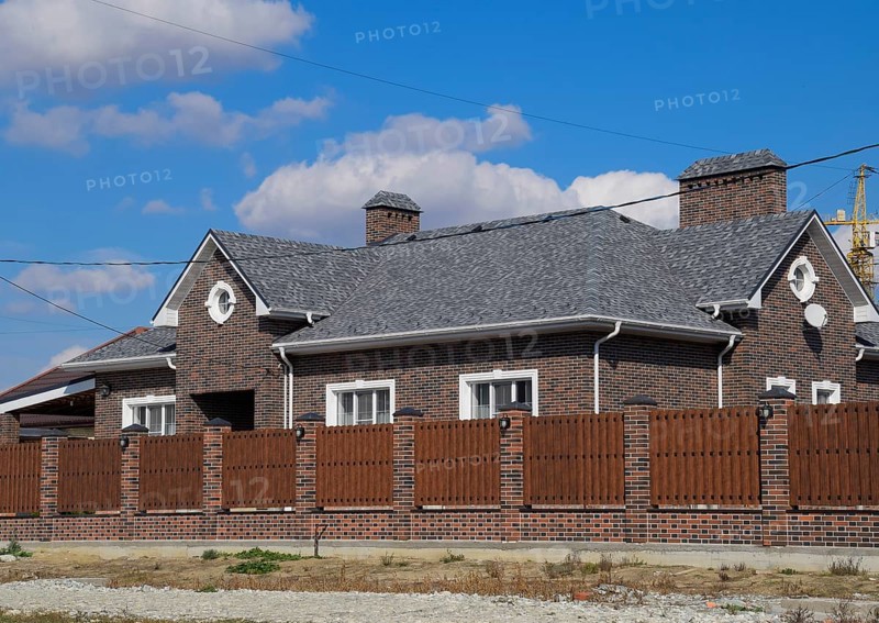 Asphalt shingle. Atyrau, Kazakhstan