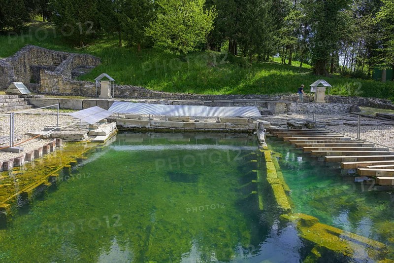 Remains of the Roman thermal baths, Varaždinske toplice, Varaždin County, Croatia