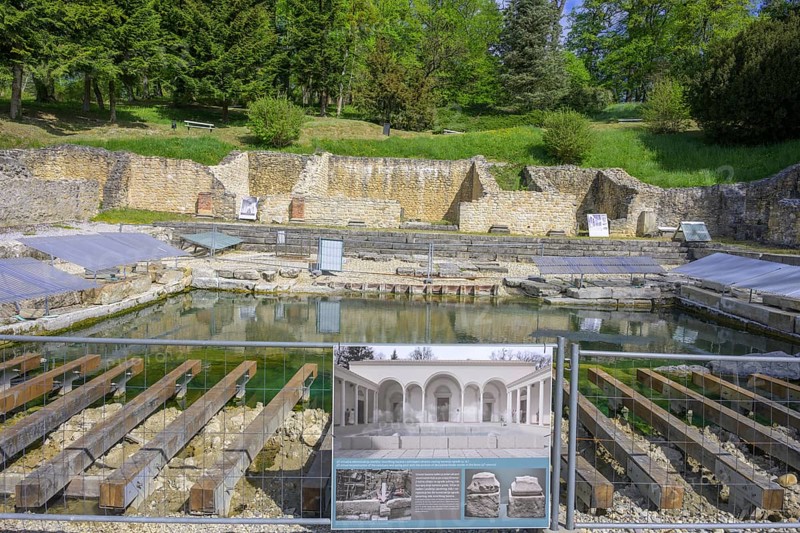 Remains of the Roman thermal baths, Varaždinske toplice, Varaždin County, Croatia