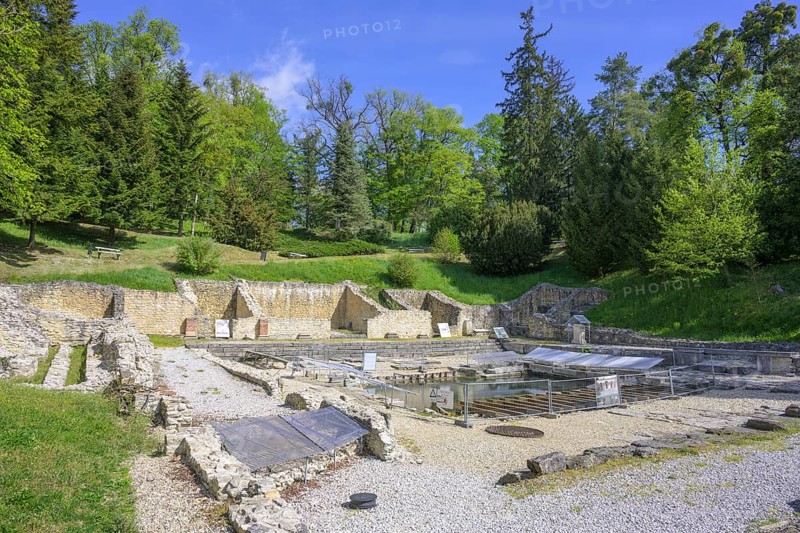 Remains of the Roman thermal baths, Varaždinske toplice, Varaždin County, Croatia