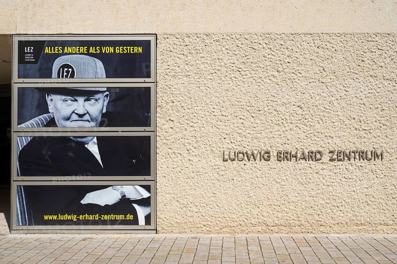 Ludwig Erhard Centre, Ludwig Erhard Straße, Fürth, Middle Franconia, Franconia, Bavaria, Germany