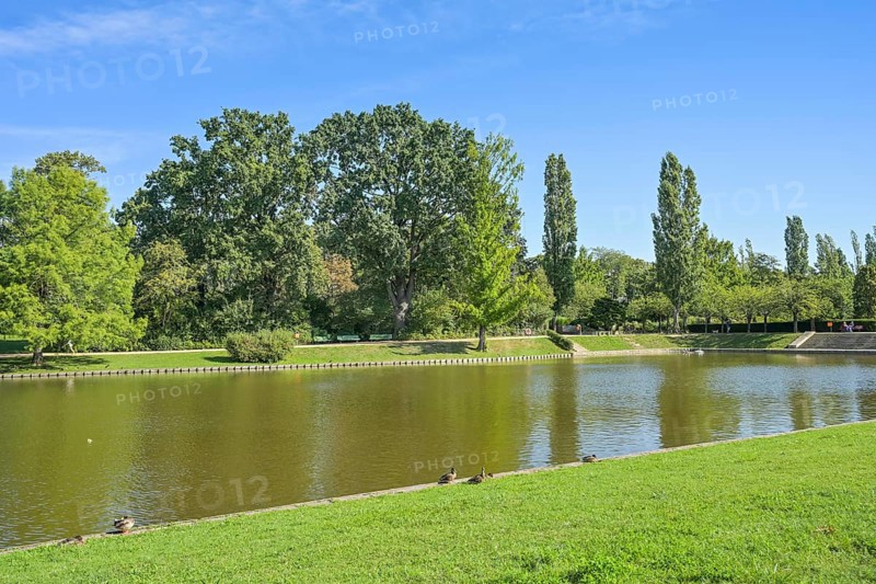 Blümelteich, Volkspark Mariendorf, Tempelhof-Schöneberg, Berlin, Germany