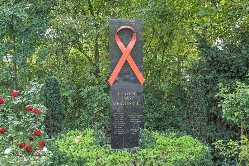International Stele against Forgetting AIDS Victims, An der Urania, Schöneberg, Tempelhof-Schöneberg, Berlin, Germany