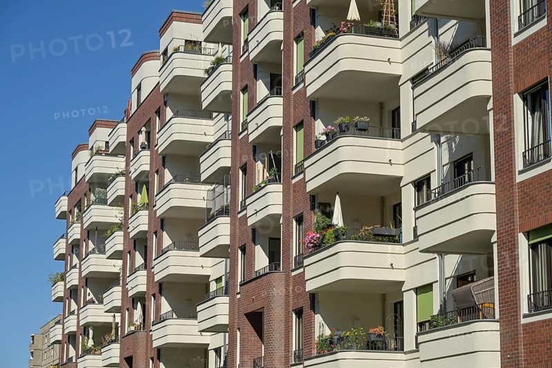 Residential building, new build, Ella-Kay-Straße, Prenzlauer Berg, Pankow, Berlin, Germany