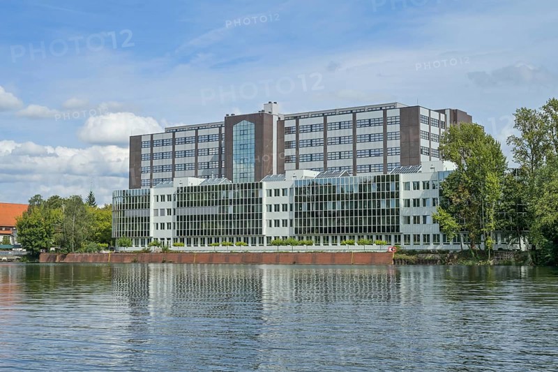 Office building, Borsighafen, Tegel, Reinickendorf, Berlin, Germany