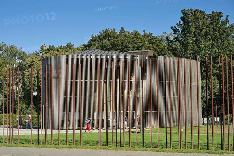 Chapel of Reconciliation, Berlin Wall Memorial, Bernauer Straße, Mitte district, Berlin, Germany