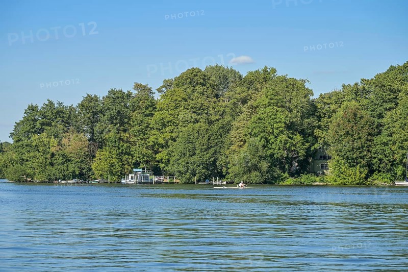 Valentinswerder Island, Havel, Tegel, Reinickendorf, Berlin, Germany