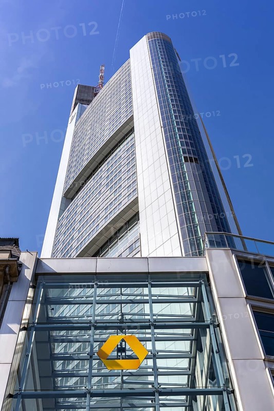 Commerzbank Head Office Frankfurt in the Commerzbank Tower Germany's tallest skyscraper in Frankfurt am Main, Germany