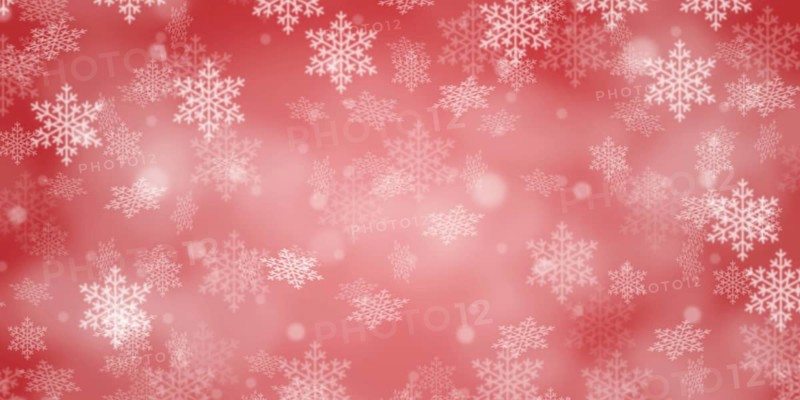 Christmas background red Christmas background card Christmas card with text free space Copyspace and snow in winter snowflakes panorama in Stuttgart, Germany