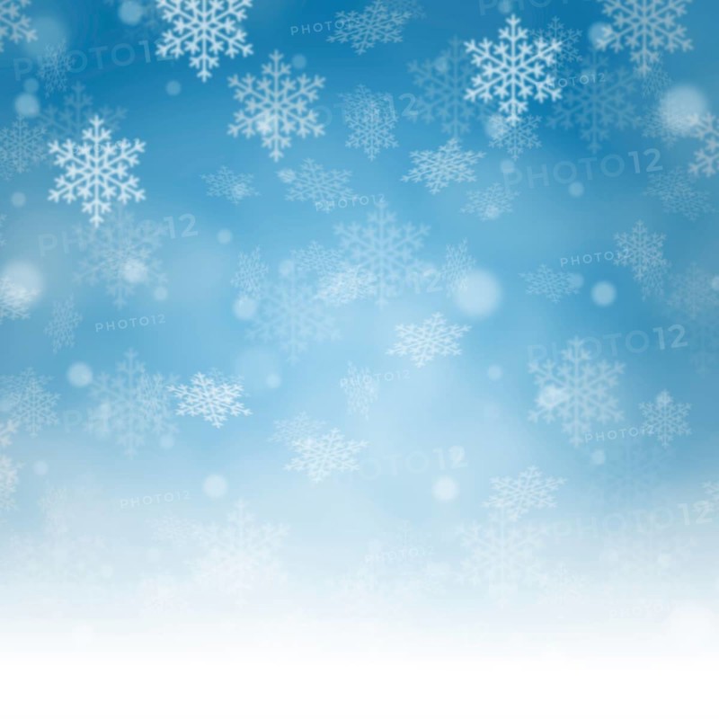 Christmas background blue Christmas background card Christmas card with text free space Copyspace and snow in winter in Stuttgart, Germany