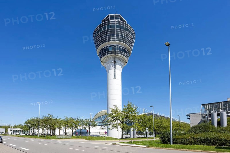 Tower of Munich Airport, Germany