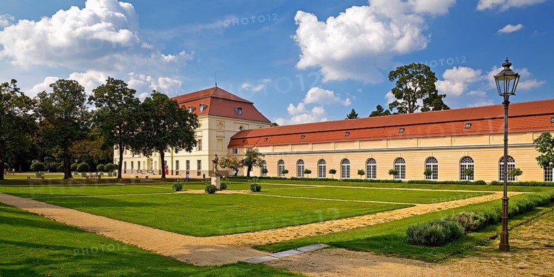 Great Orangery with park at Charlottenburg Palace, Berlin, Germany